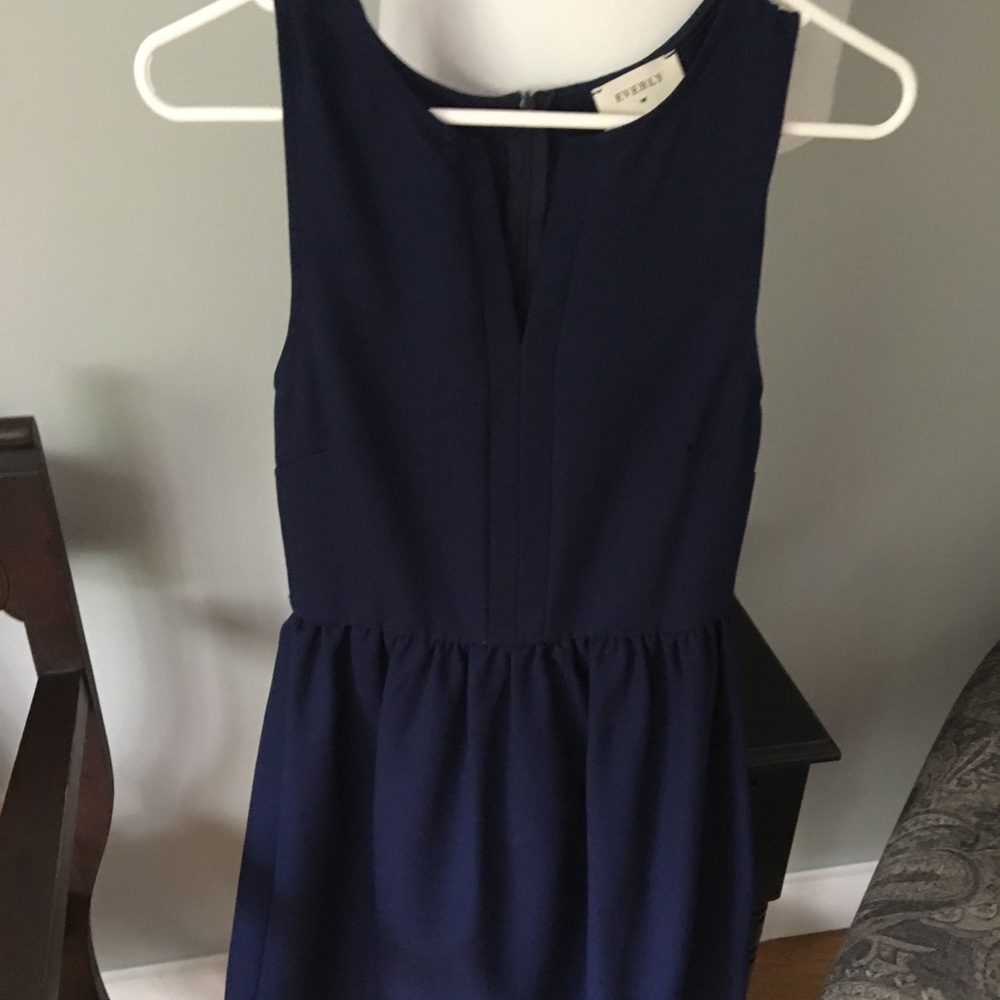 NEVER WORN navy blue preppy dress